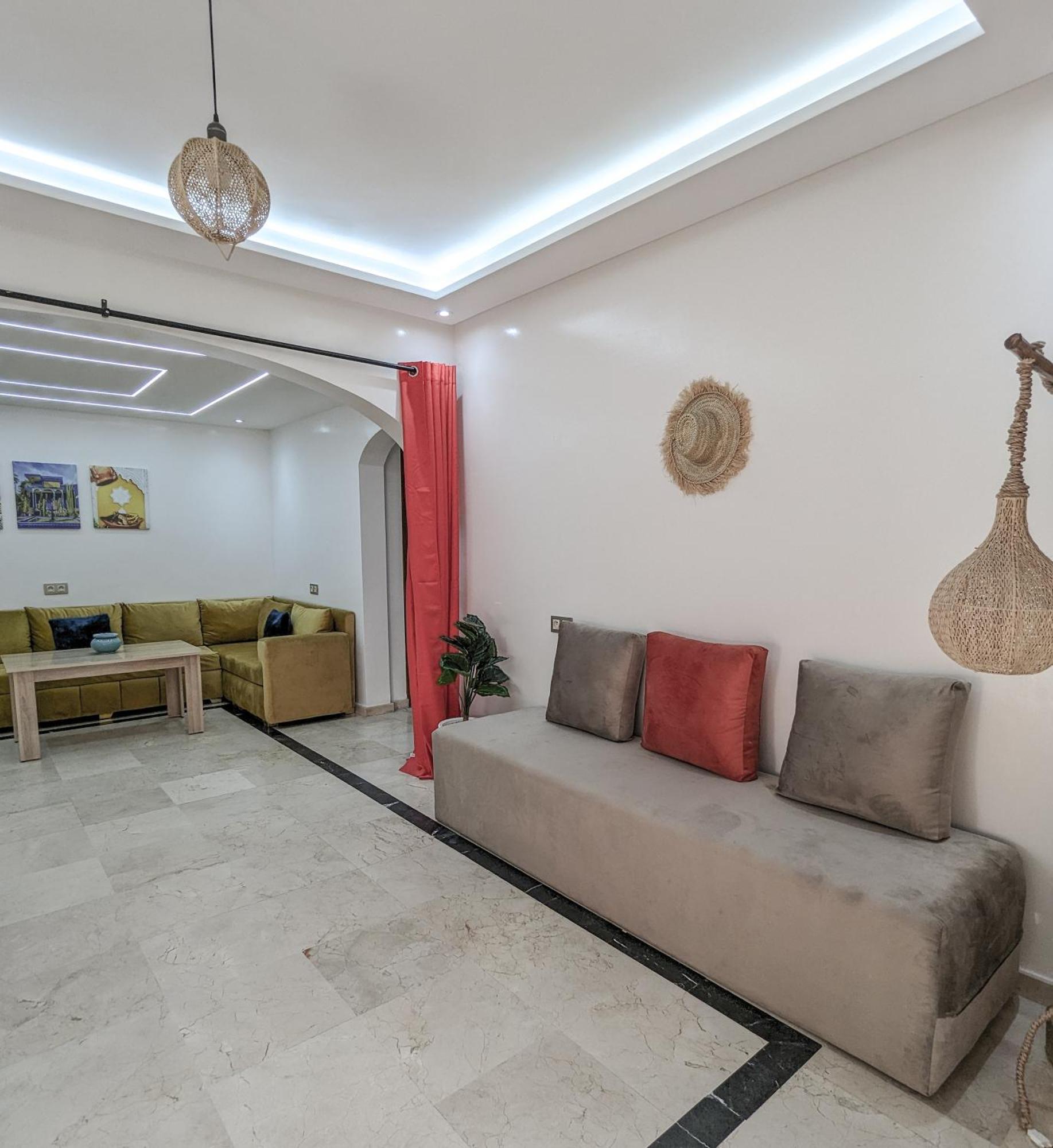 Apartement Panoramic View Majorelle Garden With Pool มาร์ราเกช ภายนอก รูปภาพ