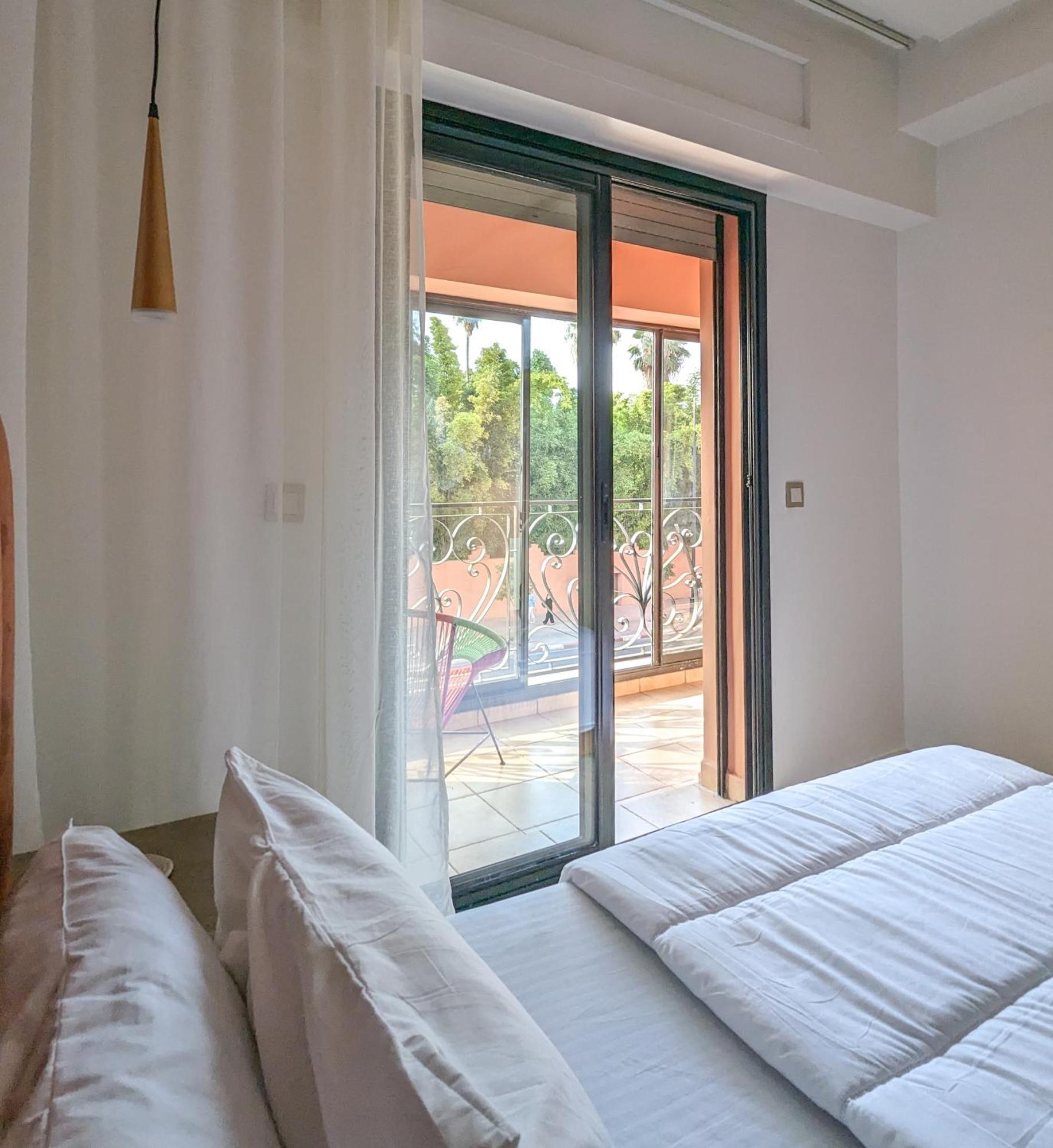 Apartement Panoramic View Majorelle Garden With Pool มาร์ราเกช ภายนอก รูปภาพ