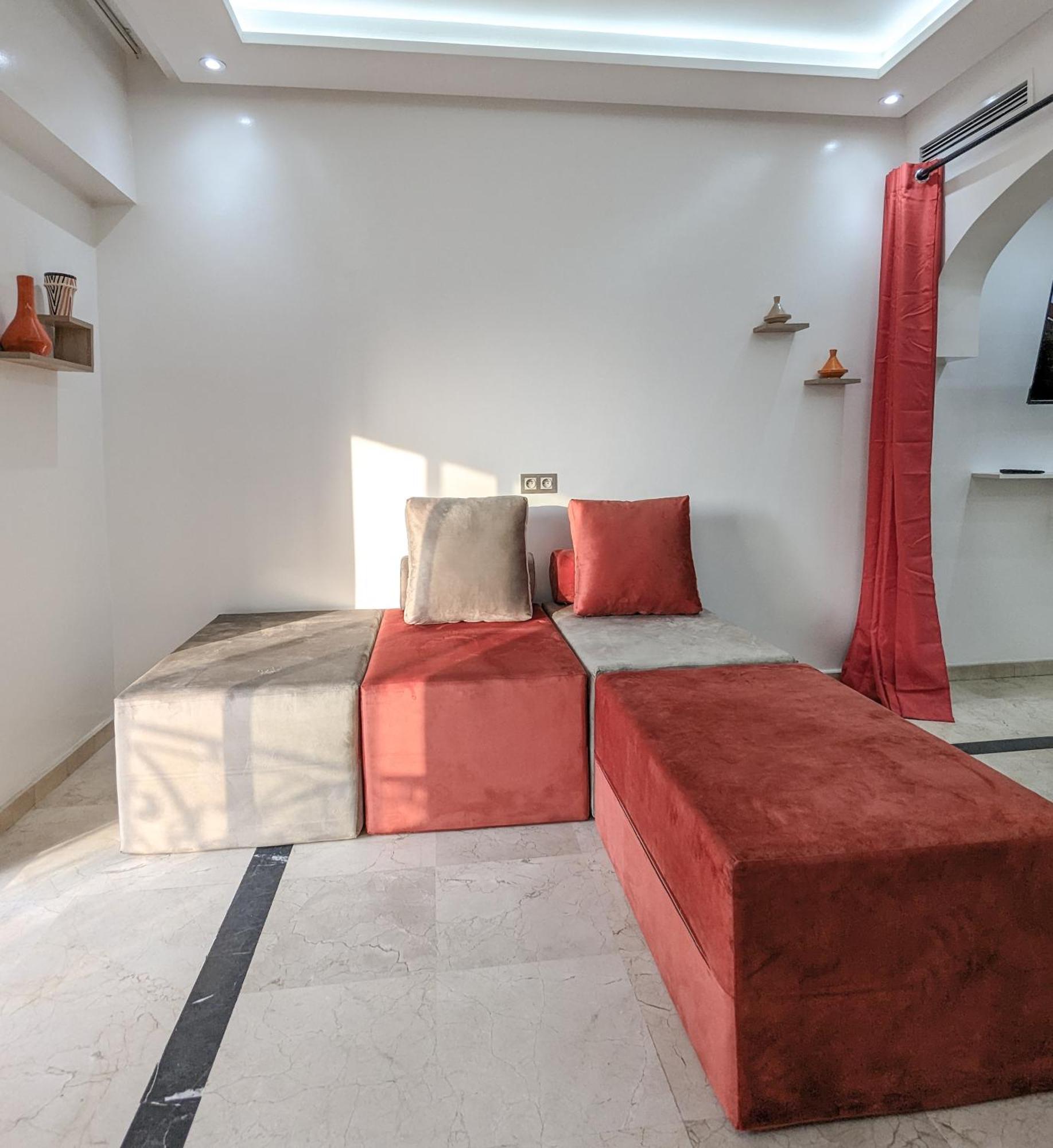 Apartement Panoramic View Majorelle Garden With Pool มาร์ราเกช ภายนอก รูปภาพ