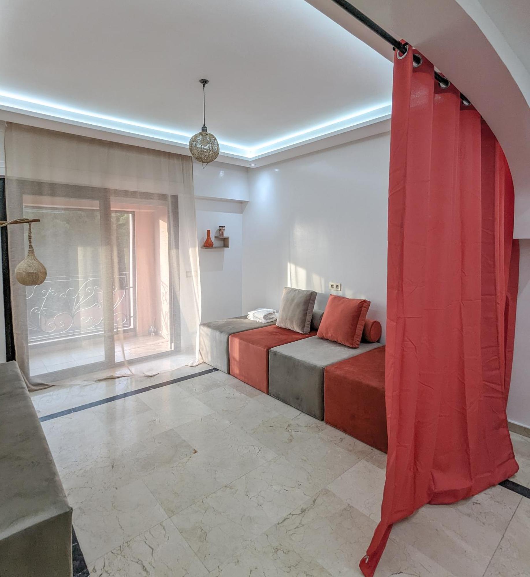 Apartement Panoramic View Majorelle Garden With Pool มาร์ราเกช ภายนอก รูปภาพ